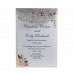 2020 Wedding Invitation Card Laser Cut Paper Glitter Invitation